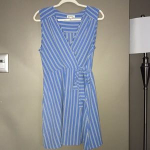 Monteau Faux Wrap Dress